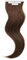 Tape In Extensions 60 cm Virgin Echthaar 10er Set Dunkelbraun