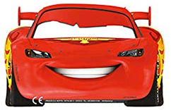 Disney Unique Party 71425 Cars Party Masks, Pack of 6