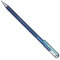 Pentel K110-DCX Dual Metallic Hybrid Dual Metallic Gelroller, Glitzer Gel, 1 Stück, blau/grün 2 verschiedene Farb-Effekte auf hellem/dunklem Papier blau+metallic grün