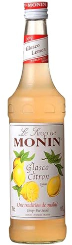 Monin Glasco Citron Lemon Syrup 700ml, 6er Pack