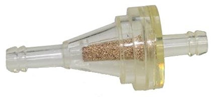 Benzinfilter 6 mm für Roller Mofas Mopeds wie Rex RS, Aerox, MBK Nitro, Baotian