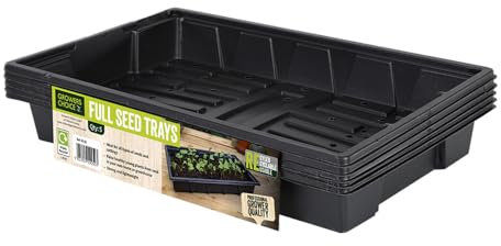 Bosmere N250 Professional Seed Tray Black (5 Pieces)