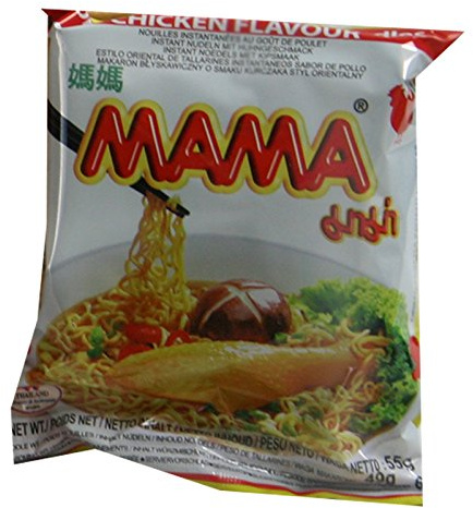 Mama Instantnudeln, Huhn, 30er Pack (30 x 55 g)