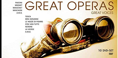 Great Operas - Great Voices [10 DVDs]