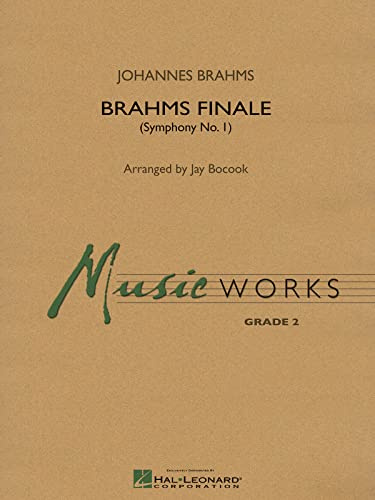 Hal Leonard Brahms Finale (From Symphony No. 1) Concert Band Level 3 Arranged by Jay Bocook