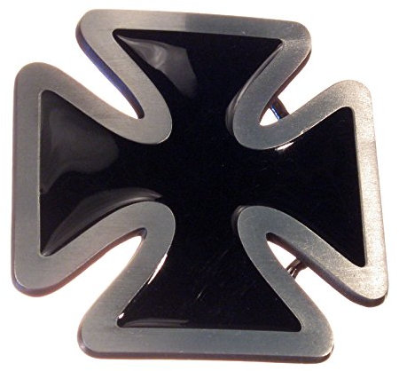 Piratenladen Buckle Eisernes Kreuz, Cross, schwarz - Gürtelschnalle