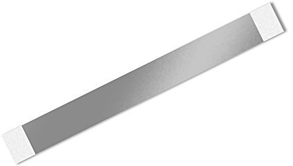 Tapecase 1430 23,5 x 3,2 cm -25 argento acrilico foglio di alluminio/rinforzato nastro adesivo convertito da 3 m 1430, -56 a 300 gradi Fahrenheit prestazioni temperatura, 14 cm di spessore (confezione da 25)