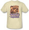 Xena - Männer Prinzessin Collage T-Shirt, Large, Cream