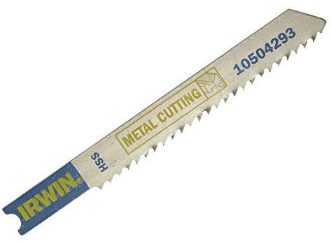 Irwin 10504294 Jigsaw Blades Metal Cutting U118G (Pack of 5)