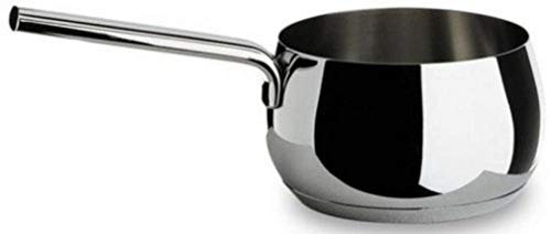 Alessi SG105/16 Mami Casseruola a Manico Lungo in Acciaio Inossidabile 18/10 Lucido