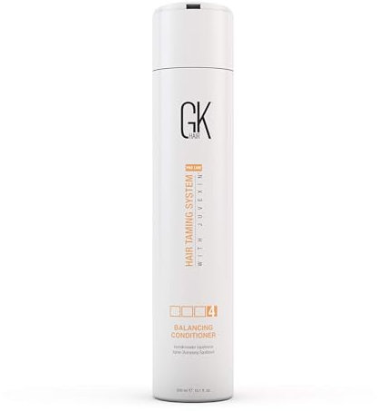 GK HAIR Global Keratin Balancing Conditioner (300ml/10.1 Fl Oz) Für fettiges & farbbehandeltes Haar Tägliche Anwendung nach dem Shampoo Conditioning Tiefenreiniger & Unreinheiten Entferner Stellt