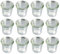 Weck - Glas in Mini-Sturz-Form hoch mit Deckel 140 ml - 12-teilig/1St