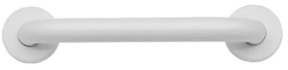 Croydex 300 mm Safety Support Rail Stainless Steel White Grab Bar for Bathroom