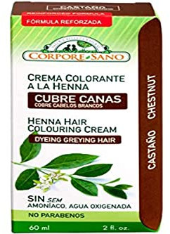 Corpore Sano CR.COLORANTE HENNA CASTAÑO 60ml