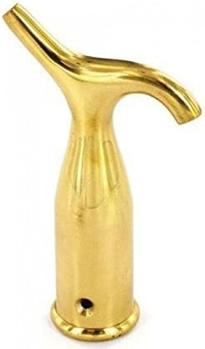 POLISHED BRASS POLE HOOKS WITH SCREWS