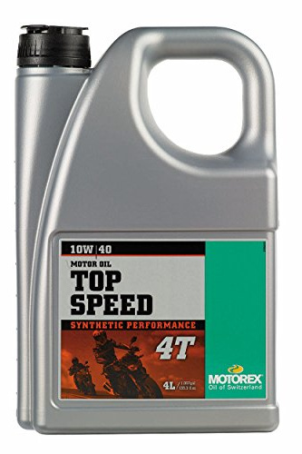Huile MOTO Top Speed 4T Motorex 5W40 4L par 4
