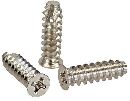 InLine 33371N 100er Pack Lüfterschraube, 5x16mm, vernickelt