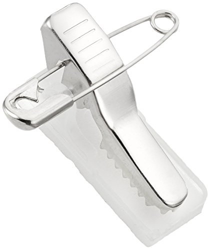 Peach PP511 Clipp mit Befestigungsnadel und selbstklebendem Pad, 100 Stück