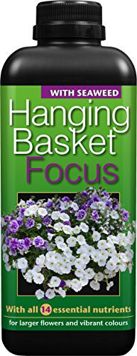Growth Technology Ltd Hanging Basket Focus Liquid Fertiliser 1 Litre