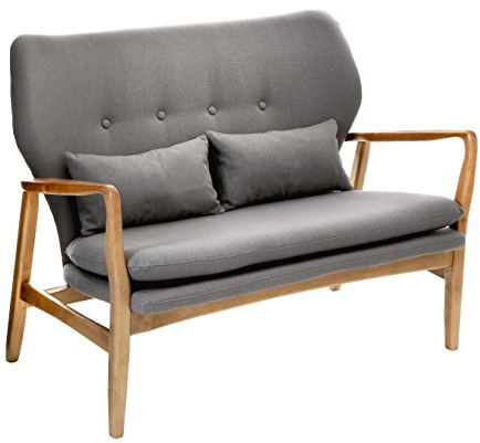 Premier Housewares Stockholm Sofa, Grey