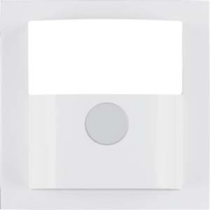 Hager 11908989 – Deckel Rauchmelder Bewegung, S/B, weiß Polar glänzend