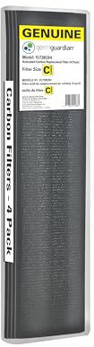 GermGuardian Air Purifier Genuine Carbon Filter 4-Pack for use with FLT5000 HEPA Filter C for AC5000 Series Germ Guardian Air Purifiers, FLT28CB4