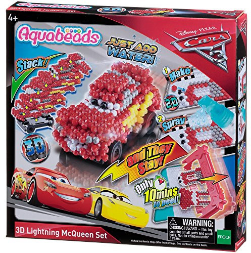 Aquabeads Disney Cars 3 3D Lightning McQueen Set