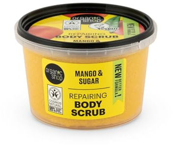 Organic Shop 250ml Body Scrub Repairing Mango & Sugar