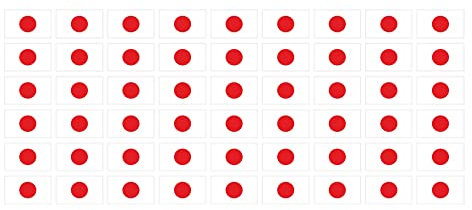 INDIGOS UG - Mini Aufkleber Set - Pack glatt - 20x12mm - selbstklebender Sticker - Japan - Flagge - Banner - Standarte fürs Auto, Büro, zu Hause und die Schule - 54 Stück - für Auto, Laptop