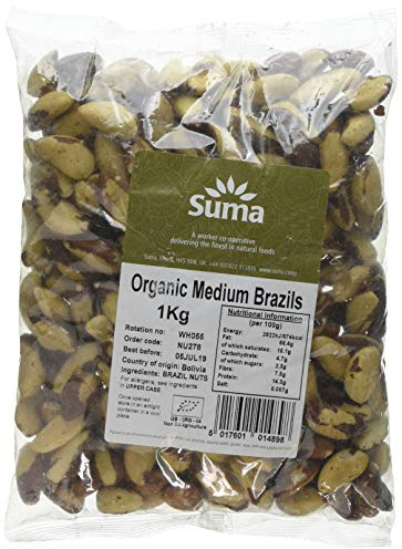 Suma Organic Whole Brazils 1 kg