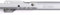 SOTECH 1 paire de coulisses à extension partielle RT3-30-B12,5-L350-NF Longueur 350 mm Roulement à galets blanc revêtu de poudre