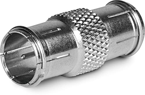 TechniSat F-Schnellverbinder – F-Adapter (Stecker/Stecker, zum schnellen Verbinden von Multischaltern) 50 Stück