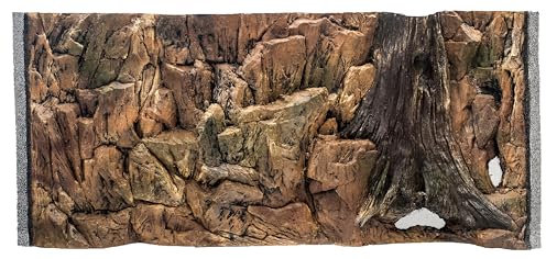 ABG008 Aquarium Rückwand 3D Standard 100x50cm bei Robizoo