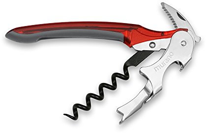 Epic Products Murano Corkscrew, 8.5-Inch, Translucent Red by Epic Products Inc.