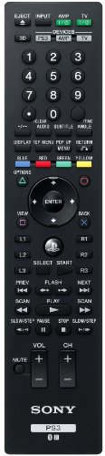 PS3 - Blu-ray Disc-Fernbedienung (Black)