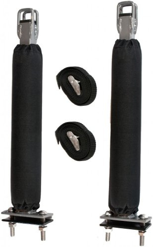 Roof Rack Upright Bars for Kayaks & Canoes [Includes Straps] (50cm)