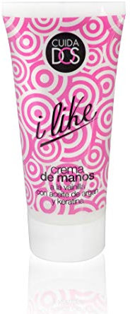 Cuidados Handcreme Vanille - mit Arganöl und pflanzlichem Keratin - pflegt und repariert die Hände - 30 ml