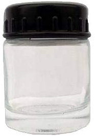 Andreas Dell 10x 20ml Airbrush Farben Glasbehälter BD-01 Farbtopf Mischglas Behälter Aufbewahrglas