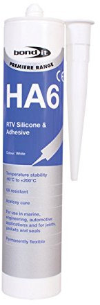 10x Bond It White HA6 RTV Silicone Sealant Marine Aquarium Safe Water Fish Tank