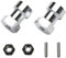 Tamiya 300053913 - Rad-Adapter Alu, Frog, Silber