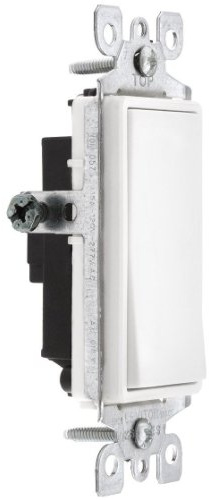 Leviton 072-5601-W White Residential Grade Decora Ac Quiet Switch Rocker
