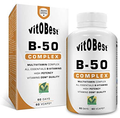 B-50 COMPLEX 60 Caps. - Suplementos Alimentación y Suplementos Deportivos - Vitobest