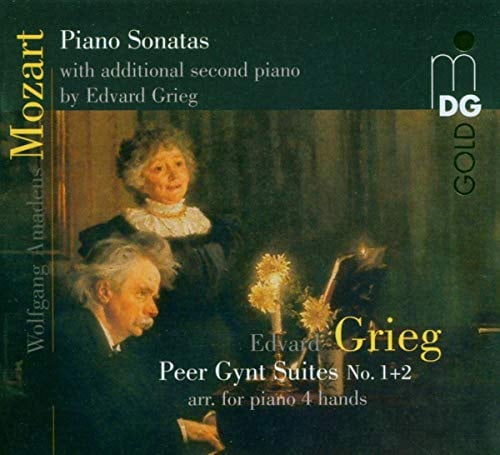 Mozart, Grieg: Piano Sonatas (With Additional 2Nd Piano. Sacds)