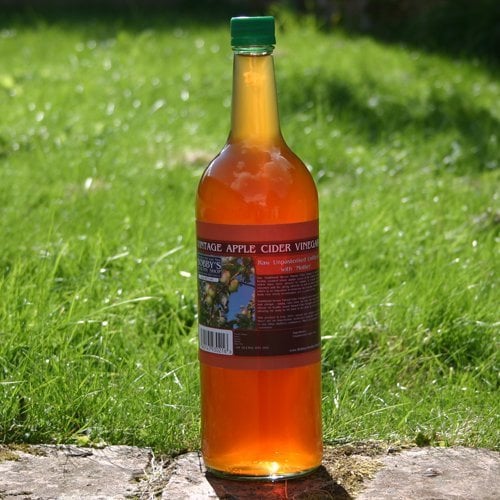 Vintage Apple Cider Vinegar with 'Mother' - 1 litre Glass Bottle