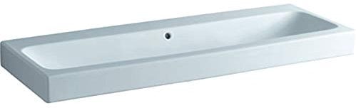 Keramag Waschbecken iCon, ohne Hahnloch 120x48,5cm KeraTect weiß(alpin)