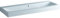 Keramag Waschbecken iCon, ohne Hahnloch 120x48,5cm KeraTect weiß(alpin)