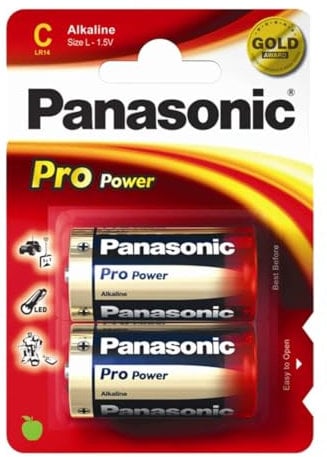 Panasonic PLLR142B - Pila Lr-14 Panasonic(Blister 2 Uds)