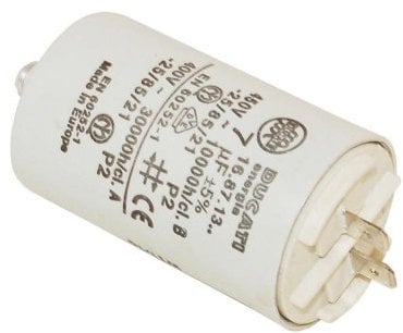 Creda Ariston Indesit Hotpoint Proline Tumble Dryer Capacitor 7Uf. Genuine Part Number C00199432