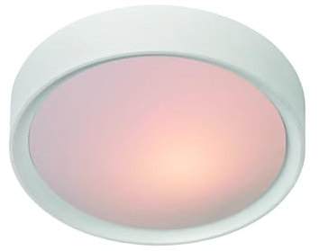 Lucide LEX - Deckenleuchte - Ø 33 cm - 2xE27 - Weiß