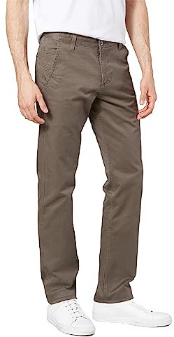 Dockers Alpha Original Khaki, Pantalones, Hombre, Marrón (Dark Pebble), 36W / 30L